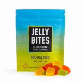 Jelly Bites – CBD – Light & Fruity Mix – 500mg