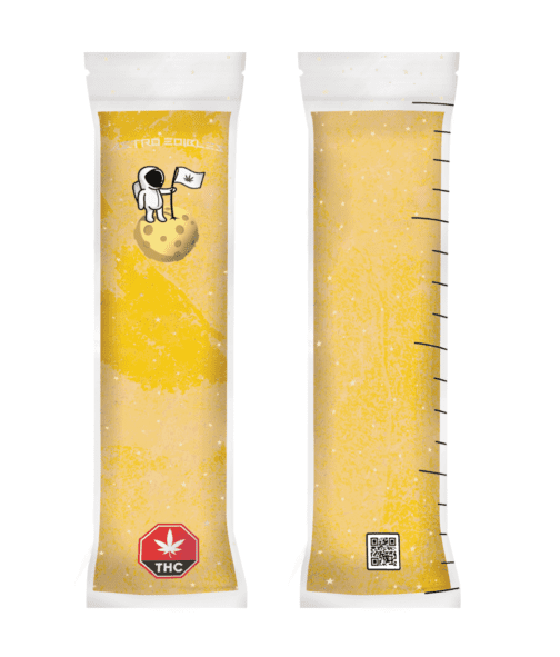 astroEdibles freezie yellow