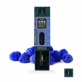 CRFT KNDL Disposable Vape – Blue Raspberry (1 Gram)
