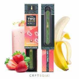 CRFT SQIA Disposable – Strawberry Banana (2 Gram)