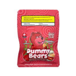 Straw-Beary Dummy Bears | 1200mg THC