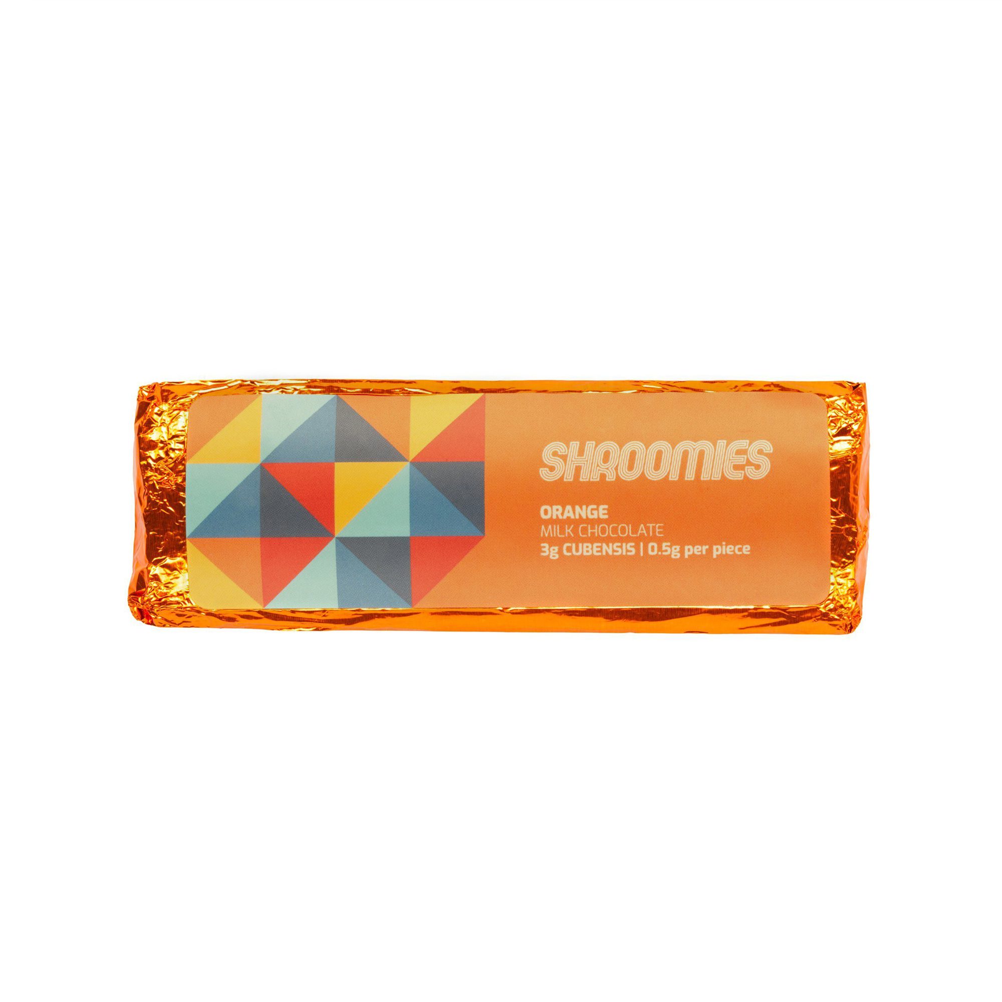 Orange Milk Chocolate | Shroomies | 3000mg