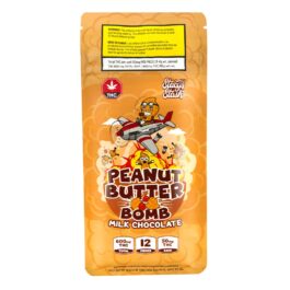 Peanut Butter Bomb Chocolate Bar | 600mg THC